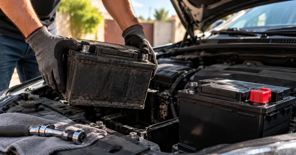 Cambio de batería de auto a domicilio en Apodaca