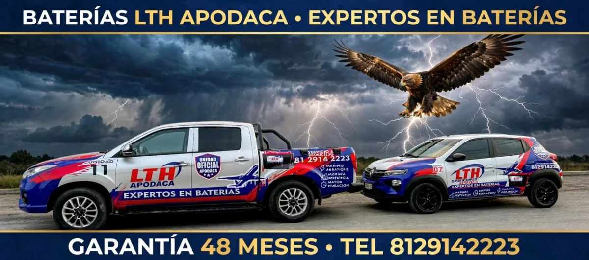Portada de Baterías LTH Apodaca - 14 octubre, 2026